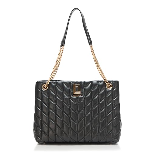 Sac Lafayette KARL LAGERFELD femme sac fourre-tout noir or grand volume taille unique