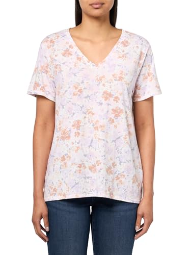 T-Shirt Classique Lucky Brand Confortable Anti-Déformation Col en V