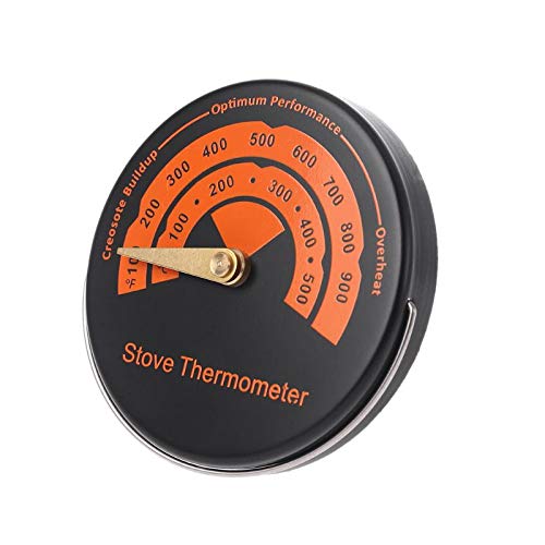 1Pc Legierung Magnetherd Rauchrohr Thermometer Dropshipping Magnetisches Holzofen Thermometer Kamin Lüfter Herd Thermometer Grill Thermometer