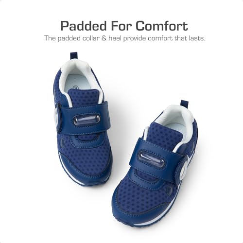 DREAM PAIRS Toddler Shoes Boys Girls Sneakers Kids Tennis Running Shoes Storybook Lightweight Hook and Loop Casual Walking Shoes2