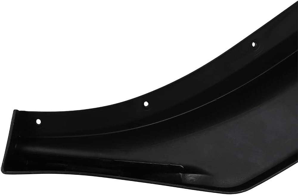 SCITOO 3PCS Front Bumper Lip Compatible for 2014-2018 for Mazda 3 Axela Front Lip Spoiler Glossy Black (PP) Plastic Air Dam