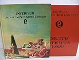  Interieur. Die Welt des Gunther Lambert , INCLUSIVE Brutto PREISLISTE 1990 / 91
