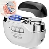 2026 Upgraded 4-in-1 Electric Nail Clipper File & Toenails,3 Speeds Electric Nail Clippers,Rechargeable Polishing & Storage Electric Nail Trimmer,Suitable for Children,Adults,Elderly for Thick Nails