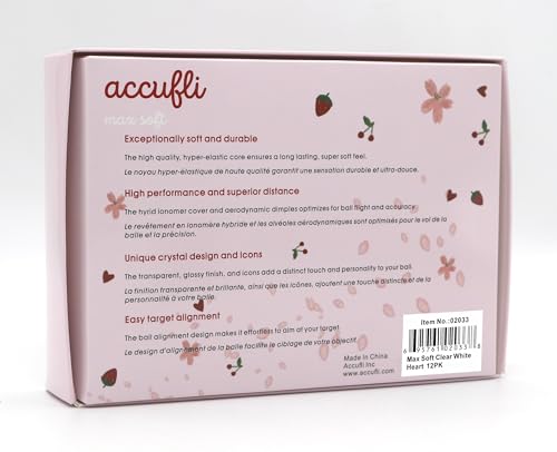 Image of ACCUFLI Max Soft Icon Golf Balls