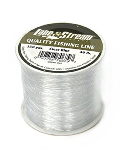 Eagle Claw 15 lb. Test Clear Blue Mono Line - 300 Yards!