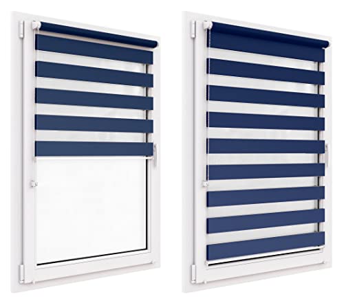 Double Roller Blind, No Drilling Required, 86 cm x 220 cm Fabric Size, Duo Roller Blind, Klemmfix, Easyfix, Translucent and Darkening, Day & Night, Clamping Blind, Sun Protection Roller Blind Double Roller Blind, No Drilling Required, 86 cm x 220 cm Fabric Size, Duo Roller Blind, Klemmfix, Easyfix, Translucent and Darkening, Day & Night, Clamping Blind, Sun Protection Roller Blind