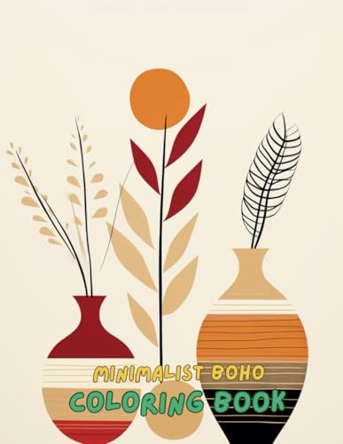 Boho Minimalist Coloring Pages: Inspiring Designs for House Plans, Room Decor & Bathroom Remodels image 2