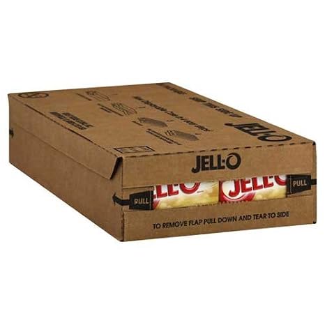 Jell-O Vanilla Instant Pudding & Pie Filling Mix (24 Ct Pack, 5.1 Oz Boxes)