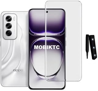 3D UV Glass Screen Protector for Oppo Reno 12 5G Only - Clear