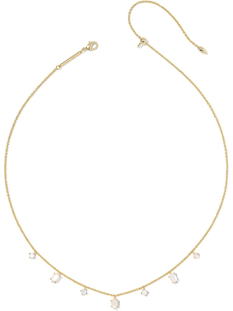 Silver Kendra Scott Cailin Delicate Strand Necklace
