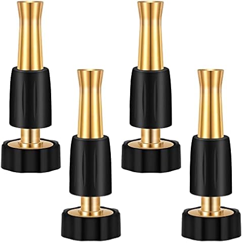 Shimeyao 4 Pack Brass Hose Nozzle Cover