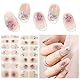 Nagelfolie UV Härtend- UV Gel Strips- 28 Stück UV Gel Folien,DIY UV Nagelfolien Dauerhaft ohne Geruch Finger Nagelfolie Selbstklebend Nail Stickers ist ein Geschenk für Mädchen