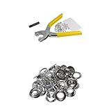 SK11(エスケー11)買い】SK11 両面ハトメパンチ ハトメ穴径8.0mm 両面ハトメの玉 30組 本体900用 セット