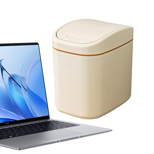 Nuyhadds Papelera de escritorio con tapa, papelera de escritorio | Papelera de basura de escritorio | Papelera de basura, cubo de basura, dispensador de de basura para baño, mesa de café, Nuyhadds Papelera de escritorio con tapa, papelera de escritorio | Papelera de basura de escritorio | Papelera de basura, cubo de basura, dispensador de de basura para baño, mesa de café,