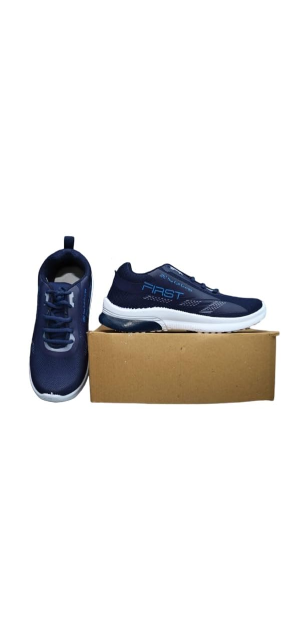 Sneha Enterprises Sports Running Shoes,First Walker, Gym Casual Sneaker Lace-Up Lightweight Shoes (9) Navy Blue (B0D14WBJGV) Amazon Price History, Amazon Price Tracker
