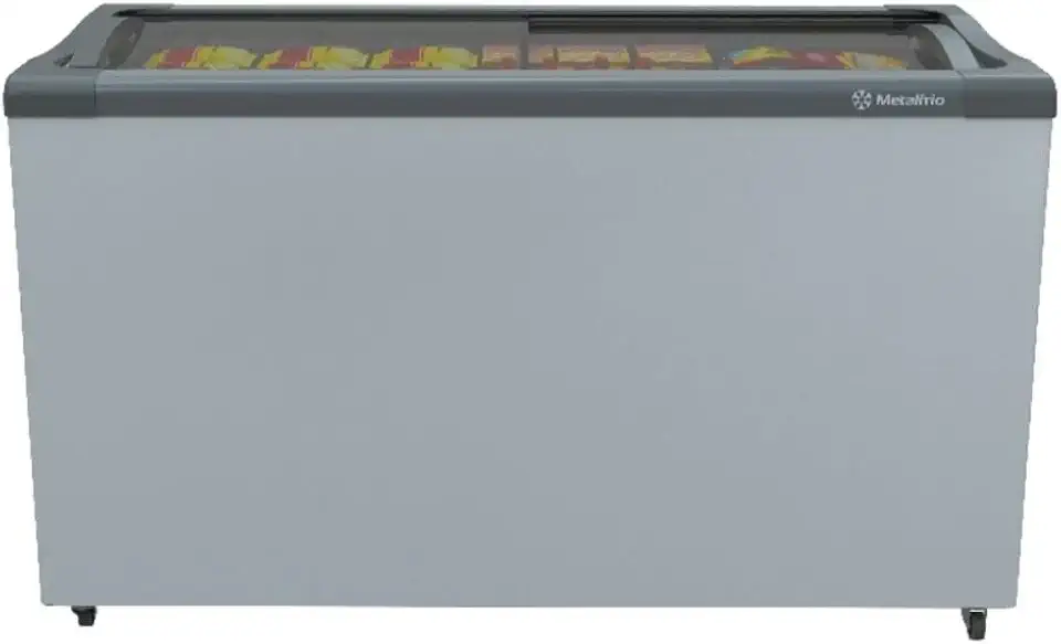 Freezer Expositor Horizontal Metalfrio 318 Litros Branco NF40SB 110V