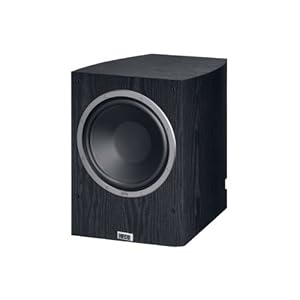Heco Victa Prime Sub 252 A | Actieve thuisbioscoopsubwoofer | 260 mm lange hefdriver met max. 200 Watt, kleuren: zwart