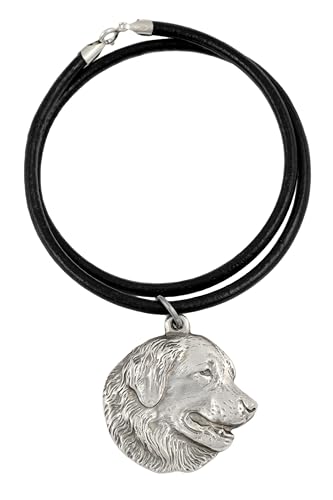 Collier pour chien en argent Art-Dog avec pendentif berger polonais