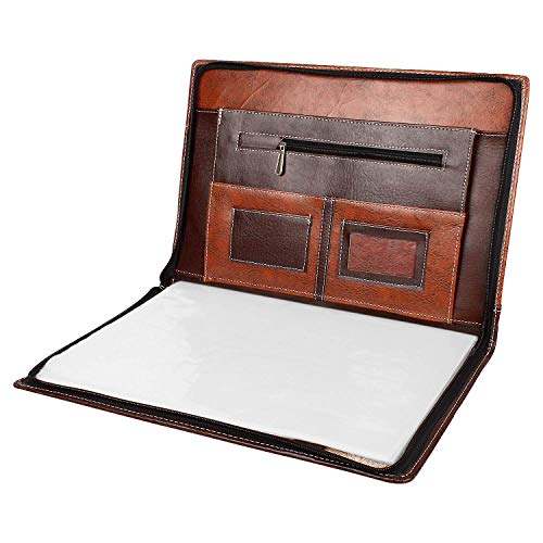 Image of COI Leatherette Material Professional File Folders for Certificates, Files and folders for documents, Document Folder for certificates with 20 Leafs