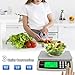 KNSWE Food Scale 40KG/88LB Large Digital Kitchen Scales Weight Grams and Ounces Stainless Steel with Commercial Price Computing for Baking Cooking Meat Deli PCS Tare Function Adapter Included