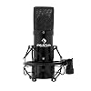 auna MIC-900B, USB condensatormicrofoon, gamingmicrofoon, vloermicrofoon voor zang- en stemopnames, pc en studio, 16 mm…