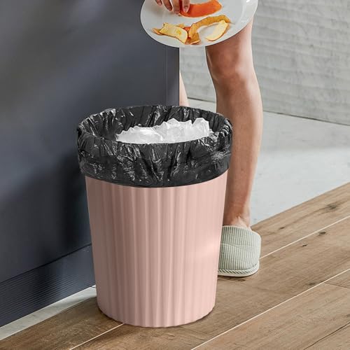 Caneca plástica compacta 2 gal 2 unidades rosa miniatura 4