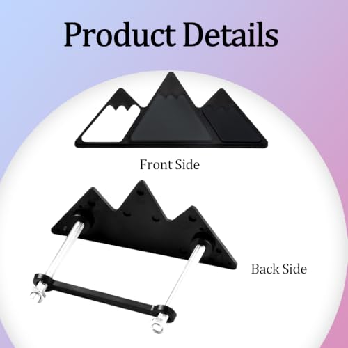 Image of Grille Decor Badge, Tri-Color Grille Insert Trims | Tri-Color Grille Badge Emblem Decoration Accessories Car Truck Label Fit for Most Vehicles
