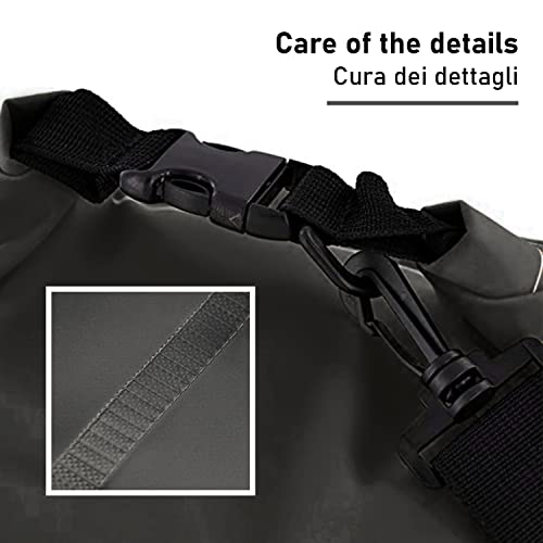 Dry Bag, Waterproof Backpack, Roll Closure and Shoulder Strap - Image 3