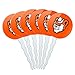 GRAPHICS & MORE Sam Houston State Bearkats Logo Cupcake Picks Toppers Decoration Set of 6