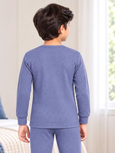 Image of BODYCARE Unisex Polycotton Slim Fit Thermal Tops Round Neck Full Sleeves Pack Of 1