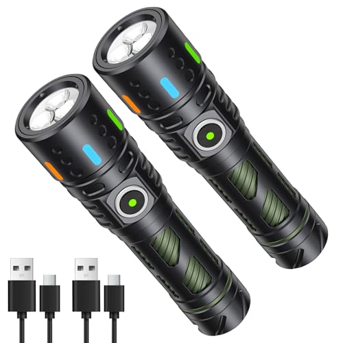 A 2000-lumen flashlight with a built-in fidget spinner — genuinely absurd and genuinely useful at the same time.