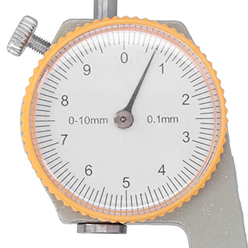 Medidor de grosor dial para joyería y metal 0-10mm miniatura 6