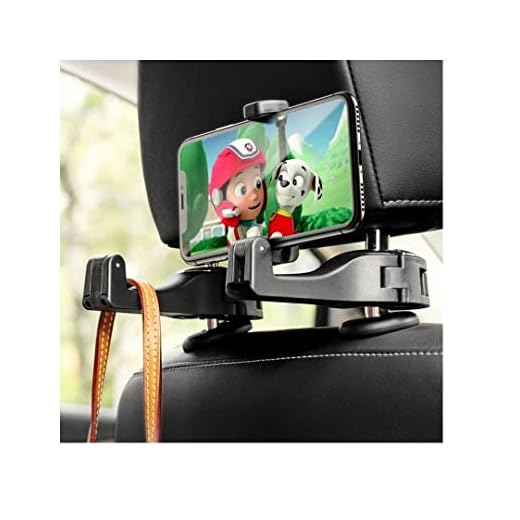 Suporte Para Celular Carro Veicular de Celular Banco Traseiro Universal Gancho Pendurar Bolsa