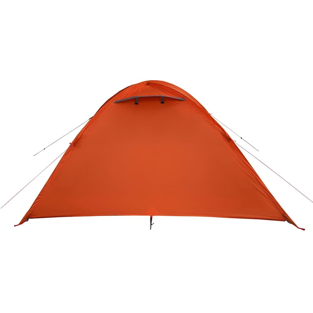 Tenda da campeggio per 4 persone verde impermeabile tenda a cupola in poliestere con copertura rimovibile e buona ventilazione