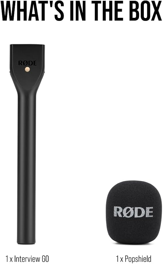 Interview Microphone Converter for RODE Interview GO, RODE Wireless GO