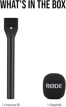 Interview Microphone Converter for RODE Interview GO, RODE Wireless GO