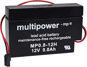 Akku-Net Multipower 12V 0.8Ah Bleiakku
