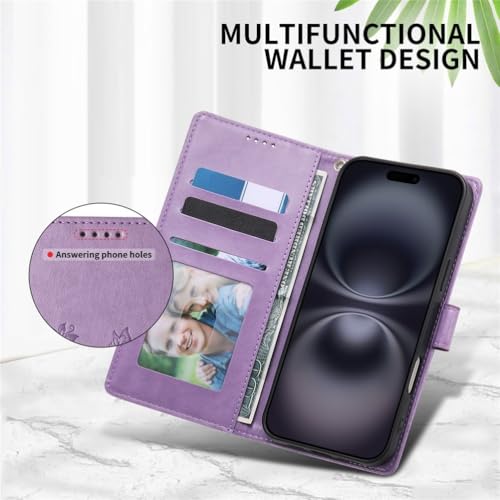 Étui Galaxy S23 Plus gris antichoc housse portefeuille papillon - 2