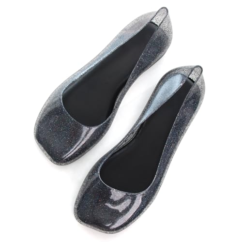Image of Dear Time Women Flat Heel Summer Beach Jelly Shoes