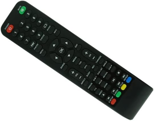Hotsmtbang Replacement Remote Control Compatible for T4TEC Smart LED LCD HDTV TV