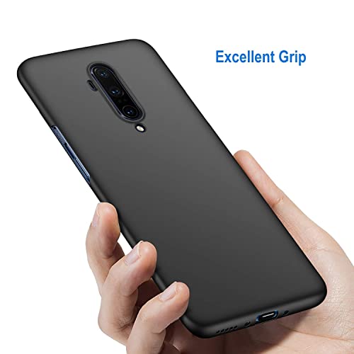 Image of Mobile Back Cover Case for OnePlus 7T Pro (Silicone Case|CameraProtection|Black SC1510)