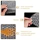 LOLYSIC 100 Stück Luftpolsterbeutel 15 x 25 cm Transparent,Bubble Wrap Polsterfolie,Luftpolstertaschen Knallfolie für Umzug und Versand Verpackung