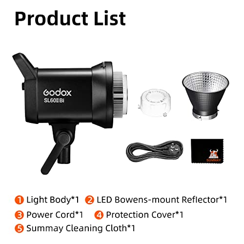 GODOX SL60IIBi 75W LED ビデオライト の商品画像 6