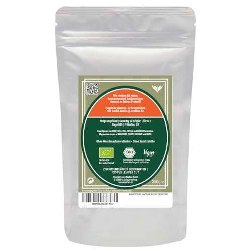 BIO Zistrose, Zitrosenkraut, Zistrose (Cistus) geschnitten 250g