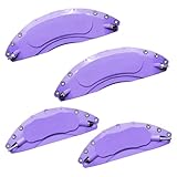 AOOA Aluminum Purple Caliper Covers fits Dodge Durango SXT/GT/R/T 2021-2024 and Jeep Grand Cherokee Limited/Sterling Edition/Trailhawk/Overland/Summit 2017-2021 (Set of 4)