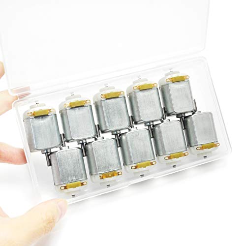 Gikfun Dc 3V - 6V 130 Motor 15000 Rpm For Arduino Diy (Pack Of 10Pcs) Ek1291X10 #TOP5