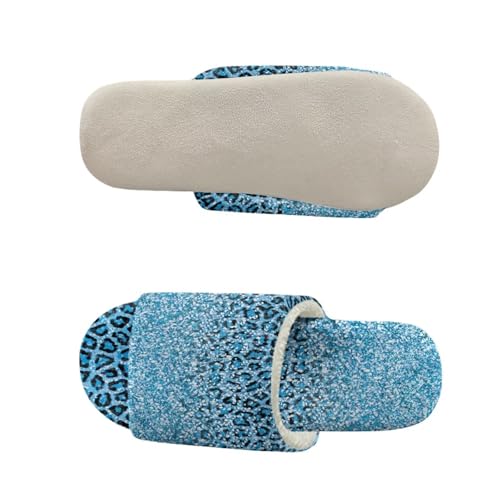Slipper for Women Men Fuzzy Open-toe Slippers Flannel Flip Flops Comfy Soft Indoor House Shoes Anti-Skid Sole 36-474