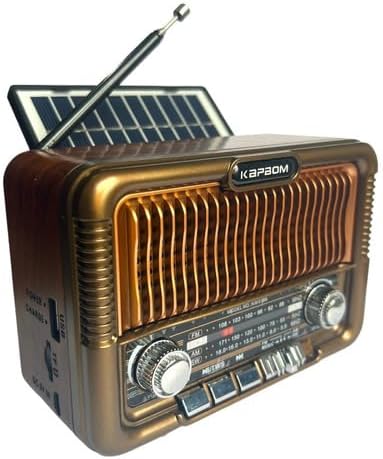 Radio Radinho Antigo Estilo Madeira Bluetooth Retro Vintage