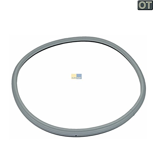 ORIGINAL Electrolux AEG Zanussi Juno 125108502 1251085021 Dichtung Abdichtung Türdichtung Dichtring Gummi grau/schwarz Wäschetrockner Trockner