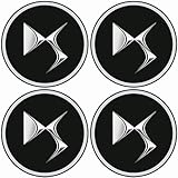 ds4windows 1.4.52 【Modelos aplicables】: Tapacubos de automóvil para Citroen DS3 DS4 DS6 60mm. (Verifique el tamaño del tapacubos antes de comprar). Se adapta perfectamente a una variedad de modelos de automóviles y agrega efectos visuales exquisitos a su automóvil.